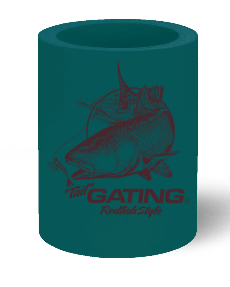 Redfish "Tail"Gating T-Shirt and Can Cooler Combos Gift Set