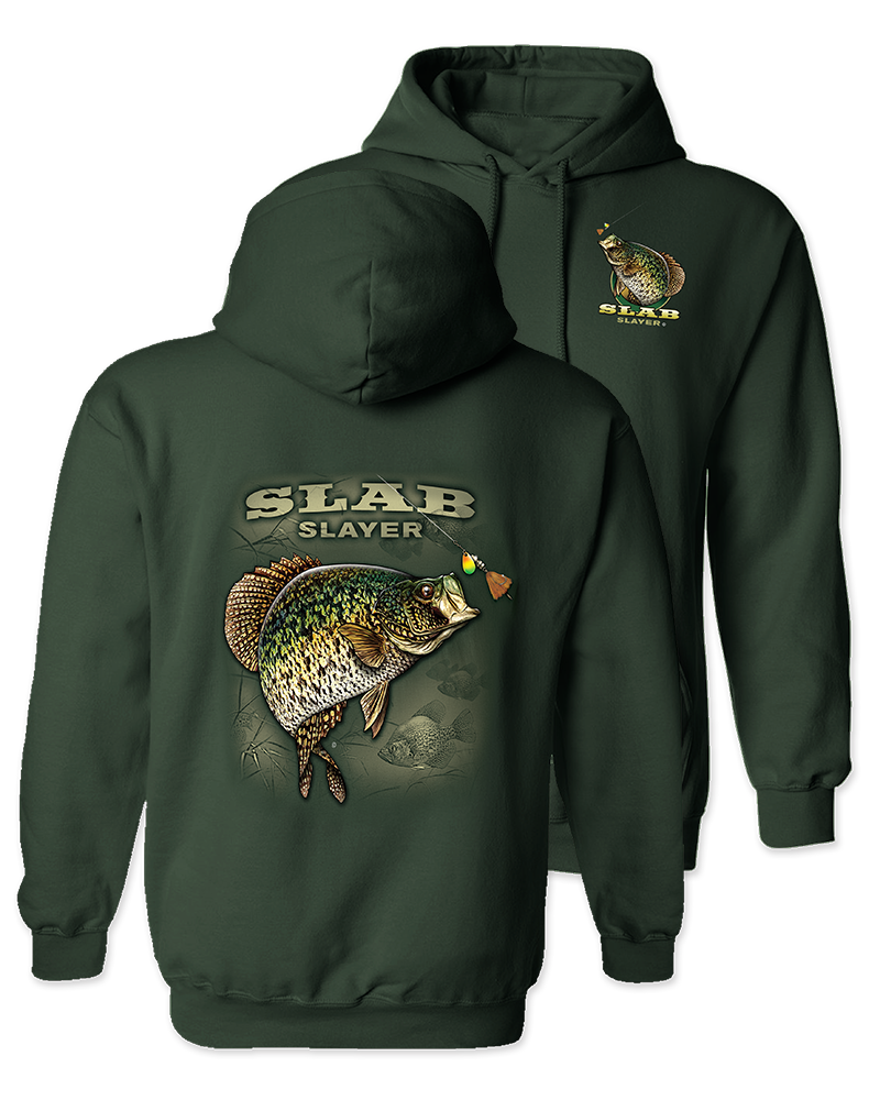Crappie "Slab Slayer" Hooded Sweatshirt