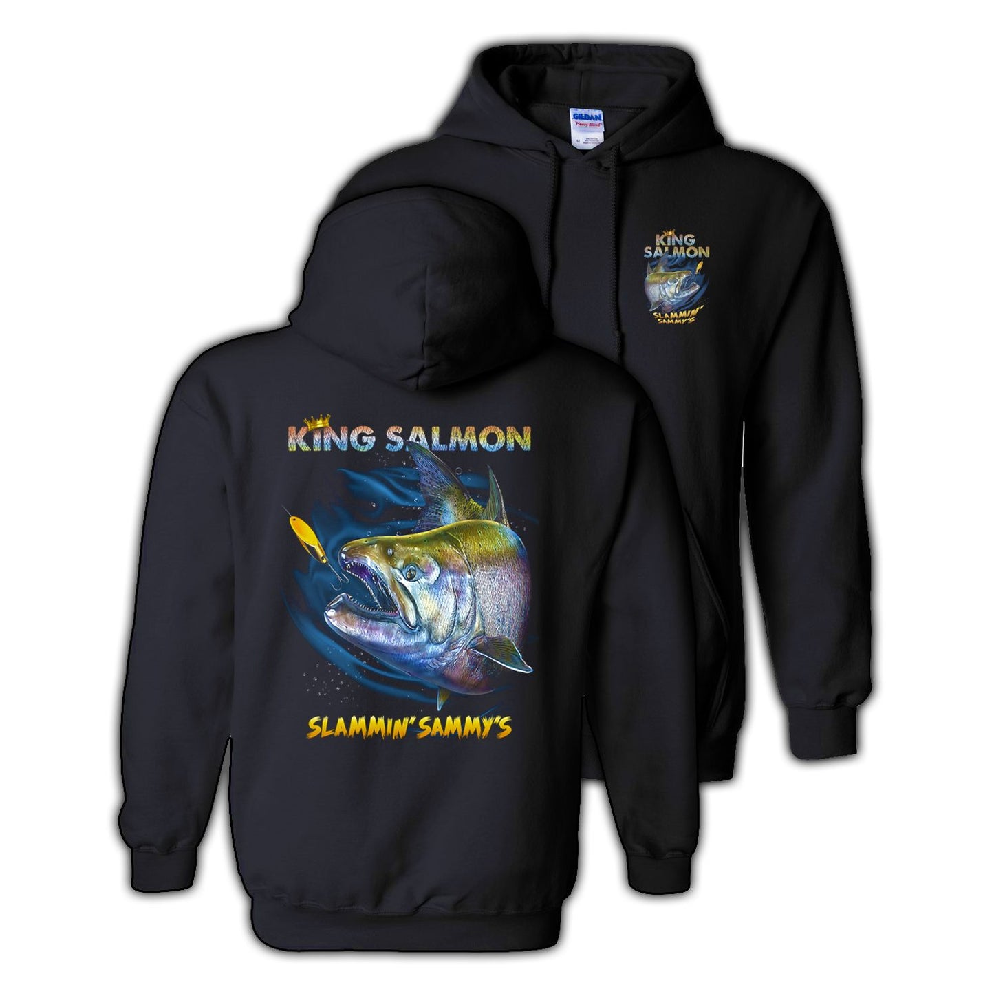 King Salmon “Slammin’ Sammy’s” Hooded Sweatshirt
