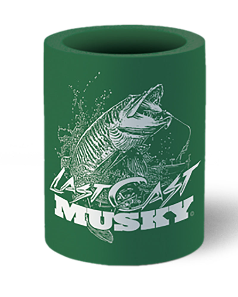 Musky "Last Cast" T-Shirt and Can Cooler Combos Gift Set