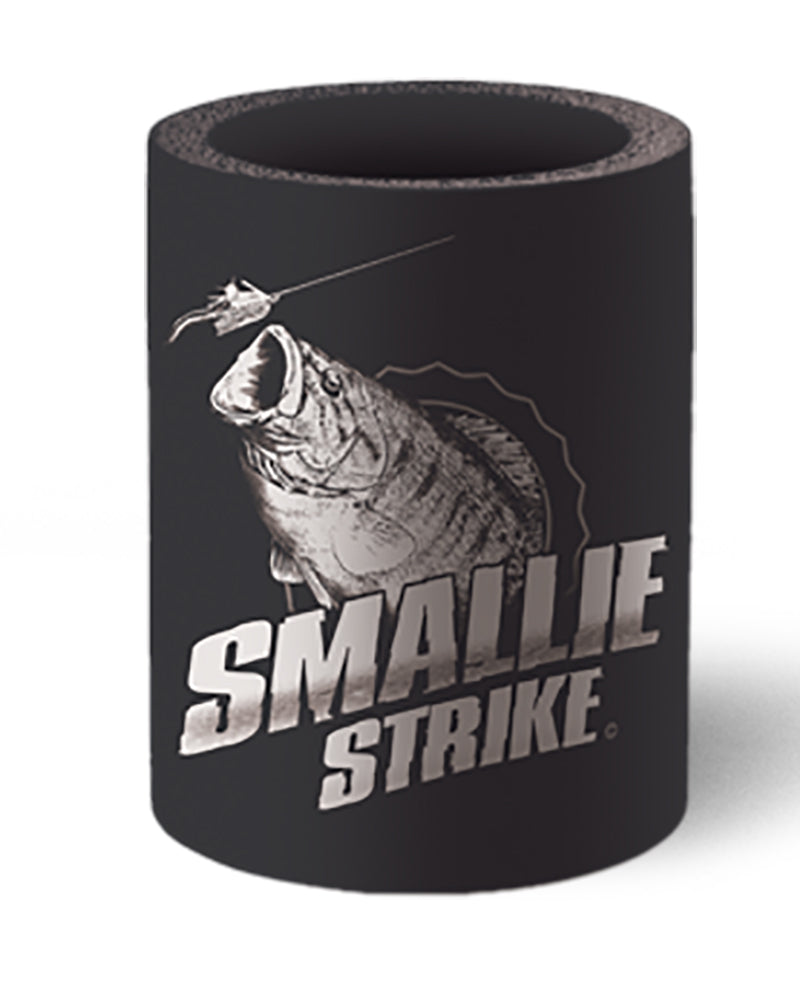 Smallmouth Bass "Smallie Strike" T-Shirt and Can Cooler Combos Gift Set