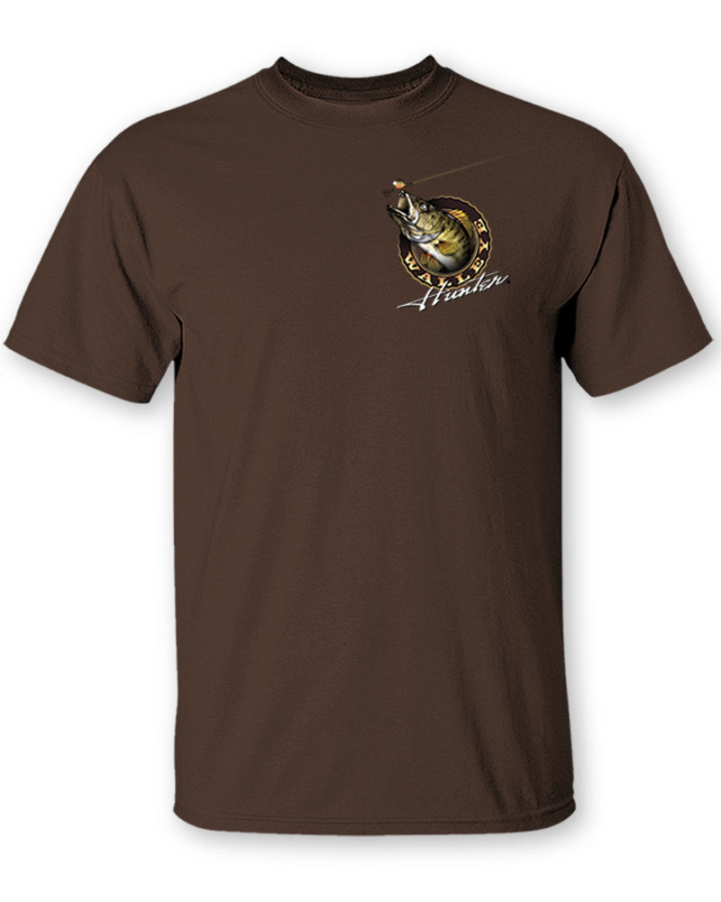 Walleye Hunter Two-Sided Short Sleeve T-Shirt