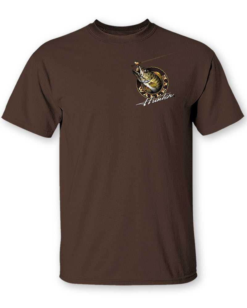 Walleye Hunter T-Shirt and Mug Premium Gift Set